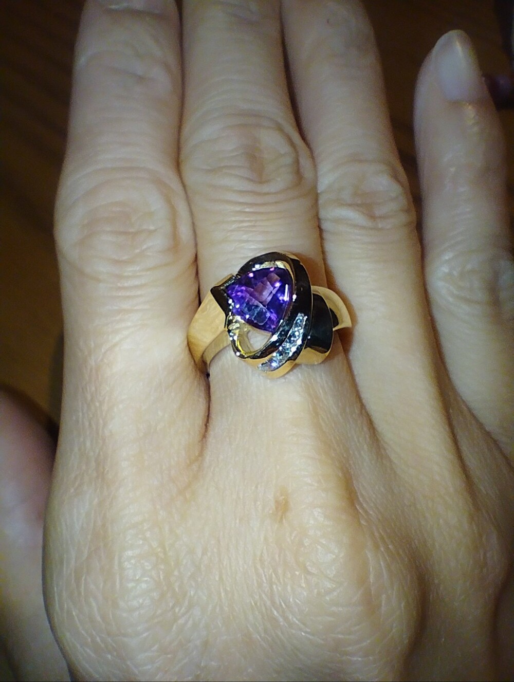14kt gold ring
